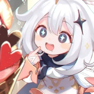 🤩 emoji Paimon by @stickerhut Telegram sticker 7 of 100