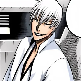 🎧 emoji Gin ichimaru🎧| @suoksiiiopinion Telegram sticker 23 of 40