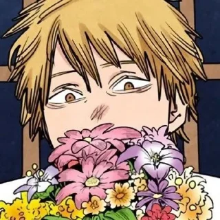 💞 emoji Человек-бензопила Telegram sticker 16 of 17