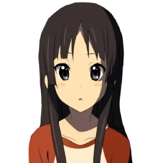 🎸 emoji 𐙚 Mio Akiyama ᡣ𐭩 @KRIKOLVIX Telegram sticker 5 of 120