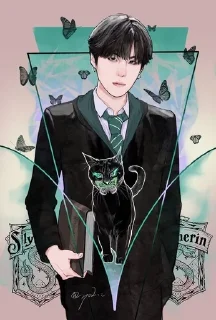 🐍 emoji BTS Хогвартс @stickers_HarryPotter Telegram sticker 14 of 56