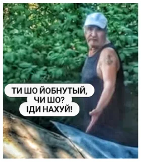 Sticker from Дід Толя