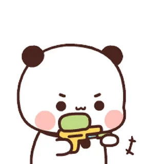 🔫 emoji Dudu & Bubu 1 @twix_bears Telegram sticker 6 of 120