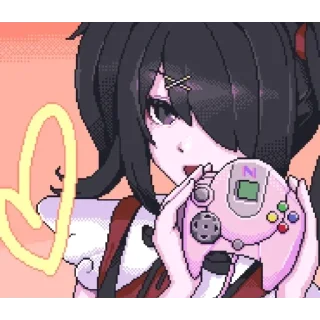 🎮 emoji amechan Telegram sticker 23 of 52