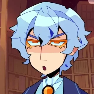 💙 emoji Exhausted? Tired. (@corvitorium on YT) Telegram sticker 23 of 30