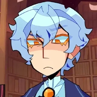 💙 emoji Exhausted? Tired. (@corvitorium on YT) Telegram sticker 19 of 30