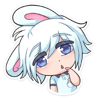 🤨 emoji Эдди '@KatShiStickers' Telegram sticker 14 of 48