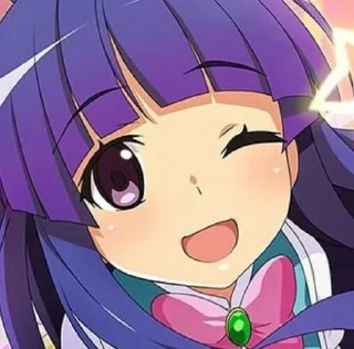 😉 emoji Furude Rika!1!1!1 Telegram sticker 24 of 50
