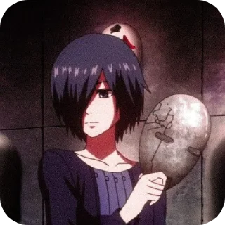 🧐 emoji Tokyo ghoul Telegram sticker 23 of 30