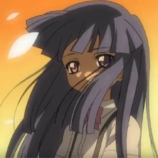 😶 emoji Furude Rika!1!1!1 Telegram sticker 9 of 50