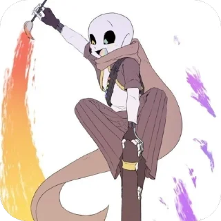 🎨 emoji 🎨Ink!Sans🎨 @UndertaleDeltaruneStickersArts Telegram sticker 13 of 80