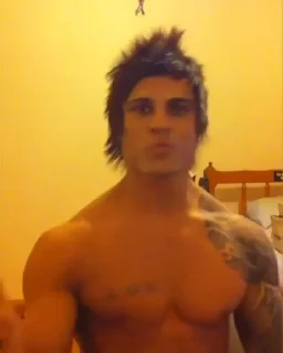 🫢 emoji zyzz Telegram sticker 4 of 12