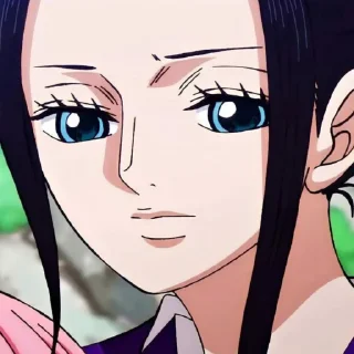 😞 emoji nico robin Telegram sticker 10 of 52