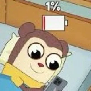 🪫 emoji HELP=👍 Telegram sticker 21 of 90