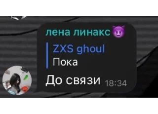 Sticker from гули🐺😈