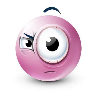 🌟 emoji Pink emoji face Telegram sticker 5 of 16