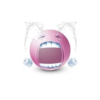😭 emoji Розовая Telegram sticker 19 of 27