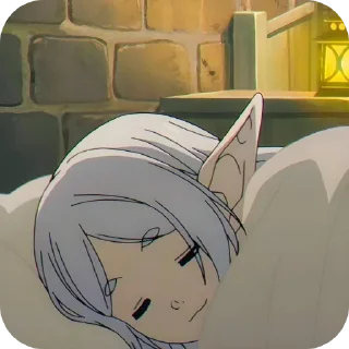 💤 emoji Фрирен Telegram sticker 17 of 33