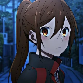 😳 emoji HoriMiya Telegram sticker 19 of 45