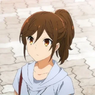 🤨 emoji HoriMiya Telegram sticker 9 of 45