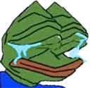 😭 emoji Distortion Pepe @Trumpach Telegram sticker 2 of 62