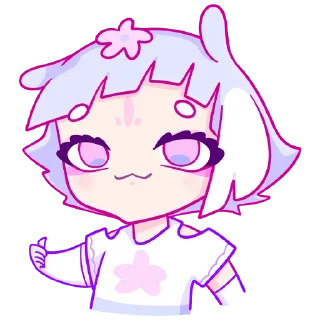 👍 emoji Мизу (@yuzxki) Telegram sticker 5 of 48
