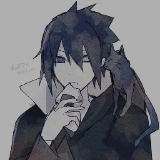🍙 emoji саске топ. Telegram sticker 15 of 22