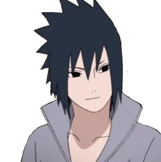 🙂 emoji Саске Учиха Telegram sticker 2 of 47