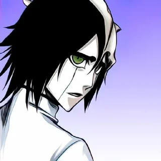 😐 emoji Ulquiorra @bleacheb Telegram sticker 7 of 18