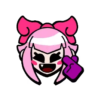 ❤️ emoji Melodie Brawl Stars 🎀💘🎶 Telegram sticker 6 of 106