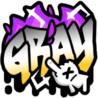 🔥 emoji gray glazing goes hardㅤ ㅤ ㅤ ㅤ Telegram sticker 15 of 93