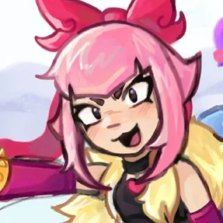 🎀 emoji Melodie Brawl Stars 🎀💘🎶 Telegram sticker 21 of 106