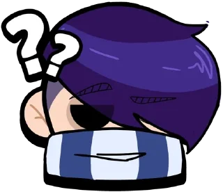 🤨 emoji Edgar By: @Hope_The_Best Telegram sticker 10 of 34