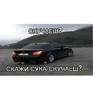 🚗 emoji Знаешь почему я такой крутой? Telegram sticker 8 of 25