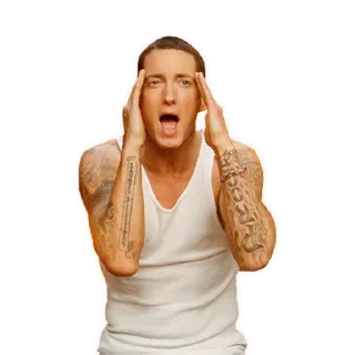 🙆‍♂ emoji Eminem Telegram sticker 8 of 71