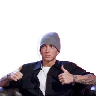 👍 emoji Eminem Telegram sticker 6 of 71