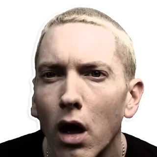 😮 emoji Eminem Telegram sticker 12 of 71