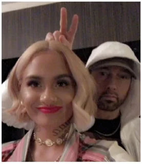 ✌️ emoji Eminem Telegram sticker 19 of 120