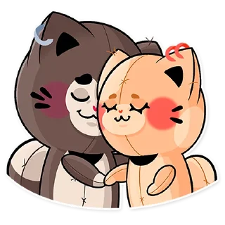 🤗 emoji Riko & Mia Telegram sticker 11 of 20
