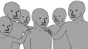 😐 emoji NPC meme Telegram sticker 6 of 14
