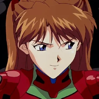 ❤️ emoji Аска 😀 Telegram sticker 13 of 69