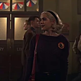 🫱‍🫲 emoji SABRINA SPELLMAN СAOS Telegram sticker 6 of 91