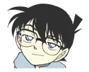 😏 emoji Detective Conan 1 Telegram sticker 13 of 40