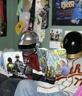 Sticker from Daft punk!!