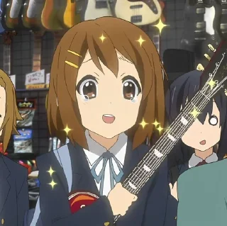 🍮 emoji Yui Hirasawa @kiwiys Telegram sticker 15 of 120
