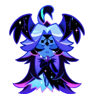 🌟 emoji black sugar swan cookie Telegram sticker 6 of 17