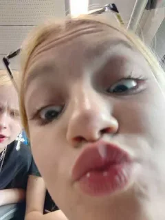 😘 emoji Дашулька смешнявка Telegram sticker 13 of 14