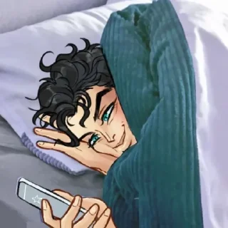 😚 emoji Джотаро Telegram sticker 12 of 49