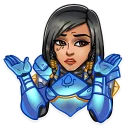 🤷 emoji Overwatch Telegram sticker 23 of 26