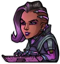 ⌨ emoji Overwatch Telegram sticker 9 of 25